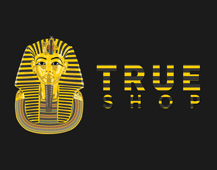 TRUE SHOP | Logo for Retail Shops