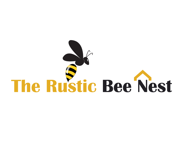 THE RUSTIC BEE NEST| Logo Design for E-Commerce Businesses