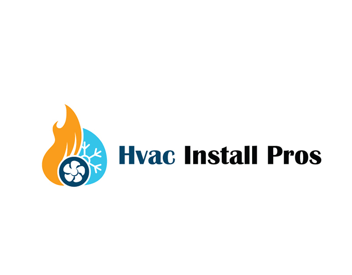 HVAC Install Pros | Elegant Logo Design for HVAC Services