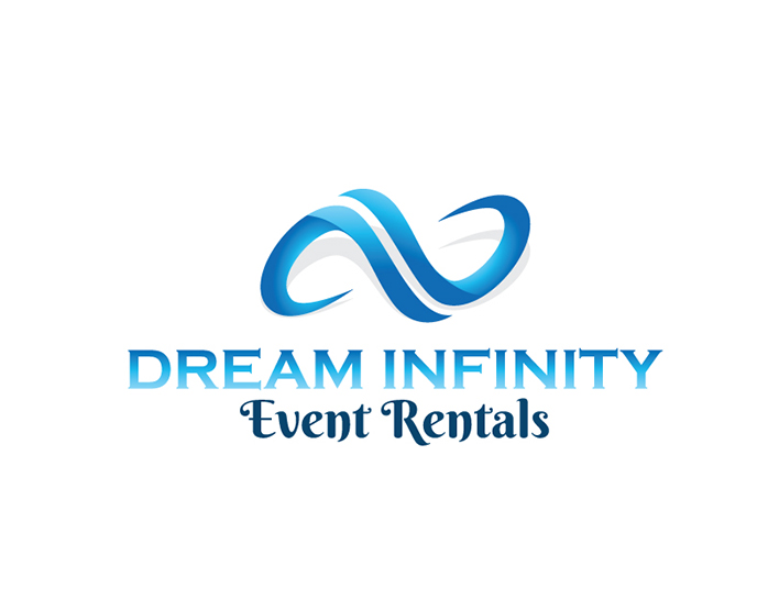 Dream Infinity Event Rentals | Equipment Rental Business Logo