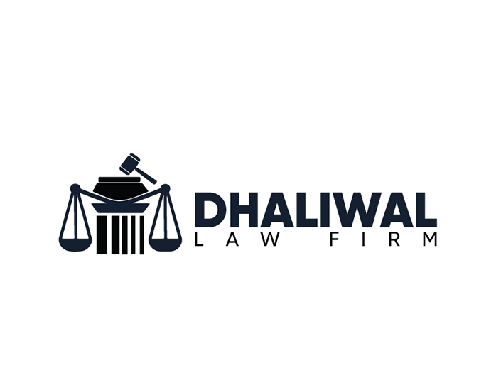Dhaliwal Law Firm | Creative Logo Design for Law Agency