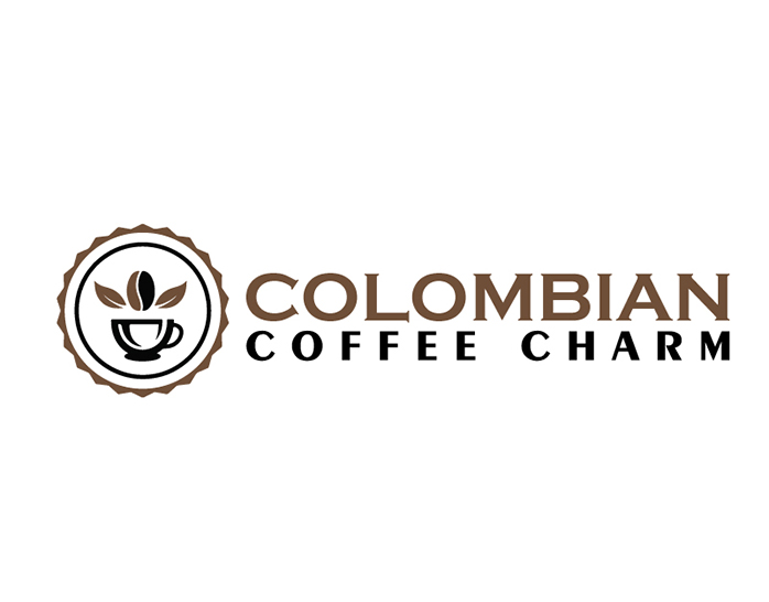 Colombian Coffee Charm | Coffee Retailers Website Logo