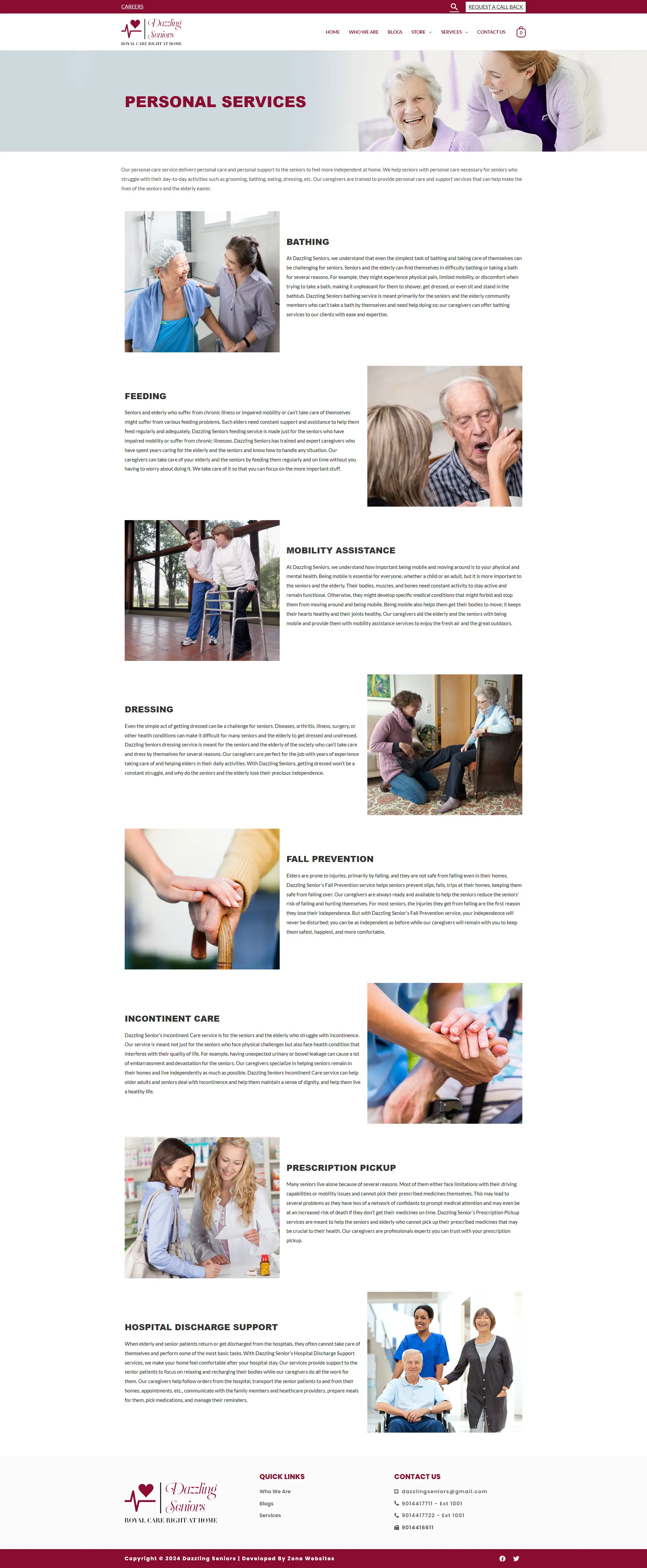 homecare in-home health care