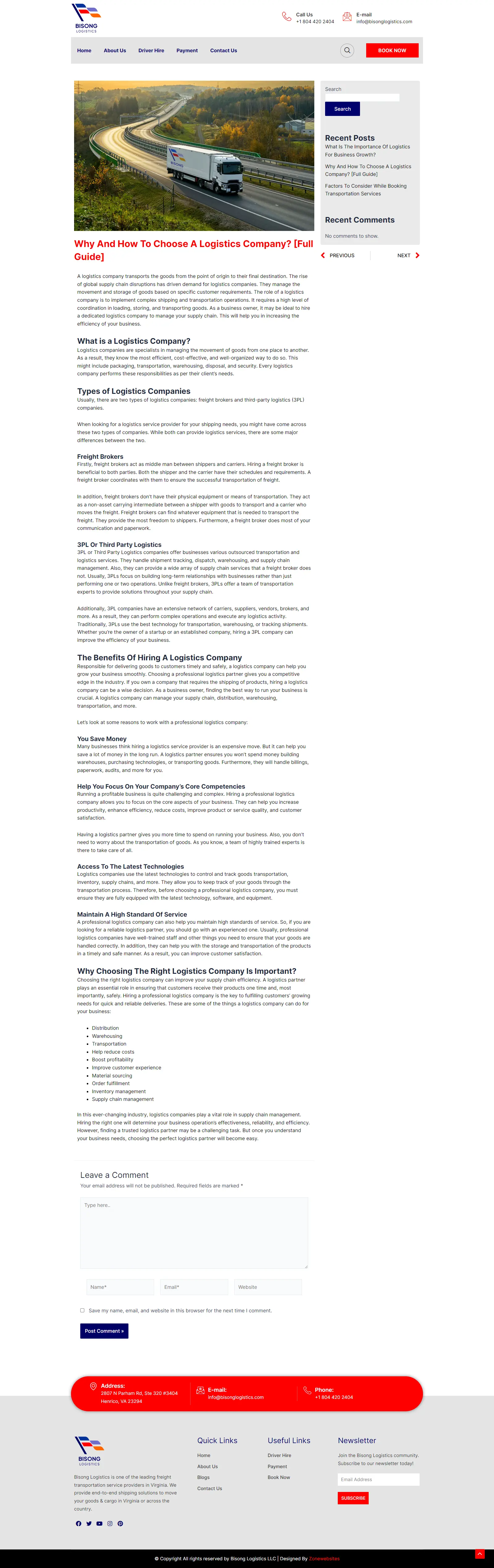blog design