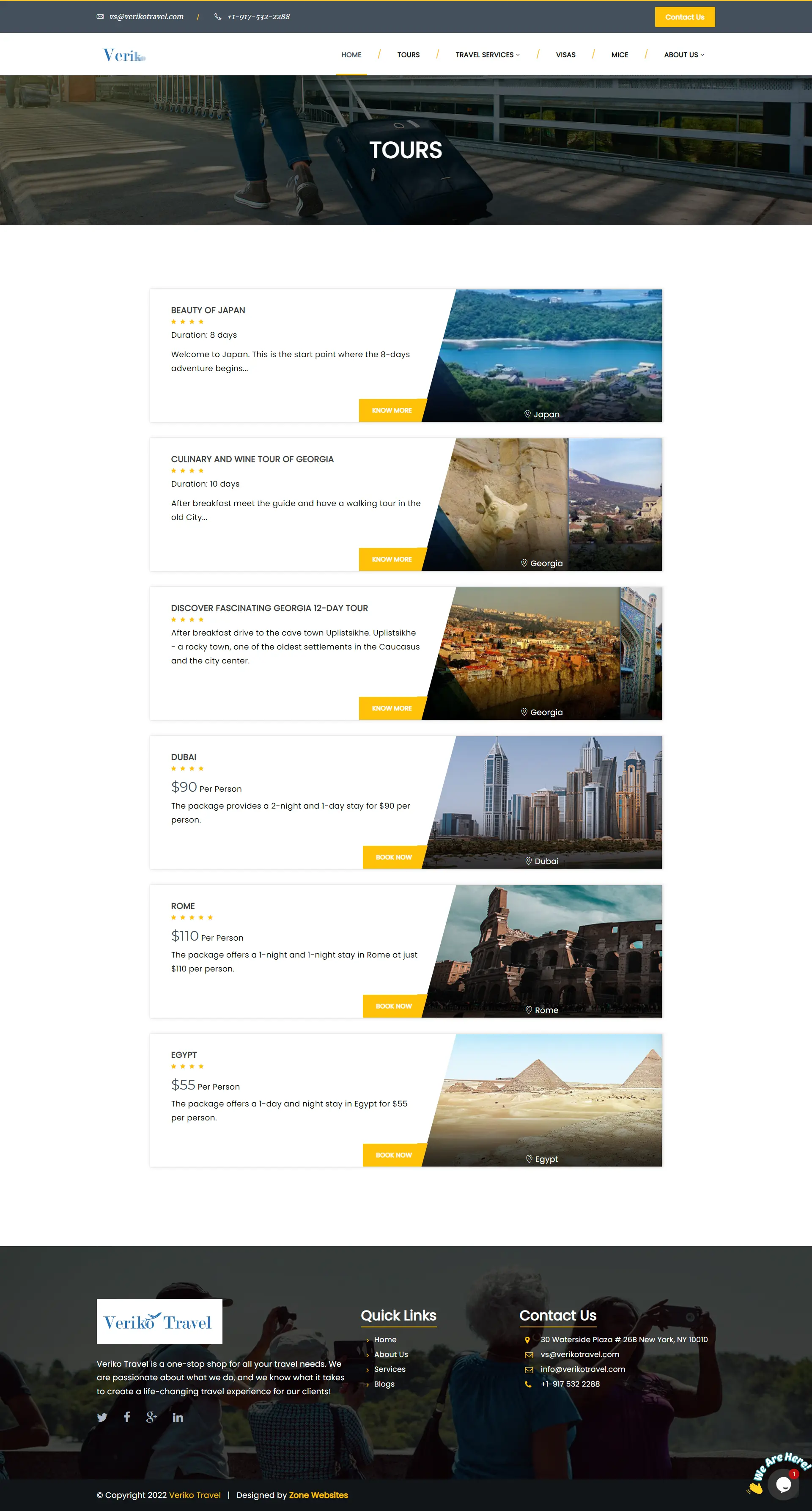tours