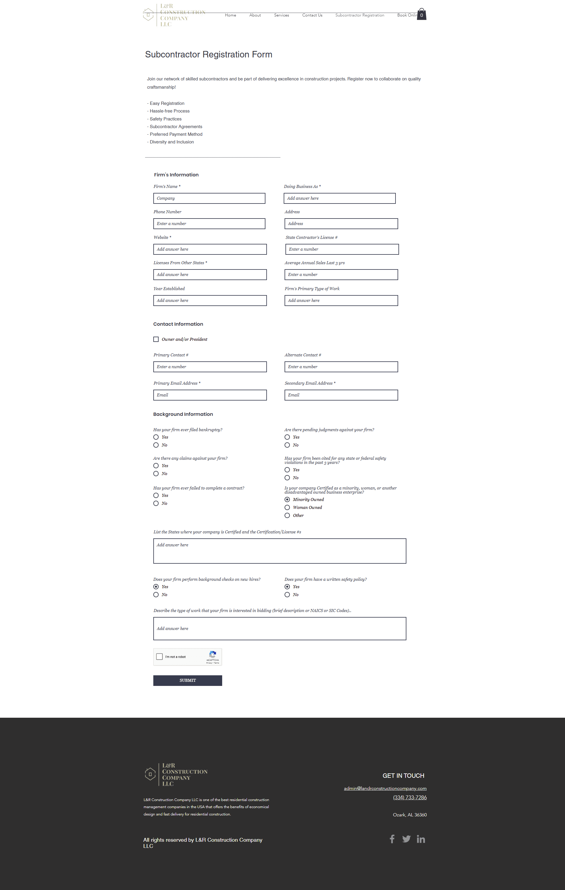 subcontractor-registation-form