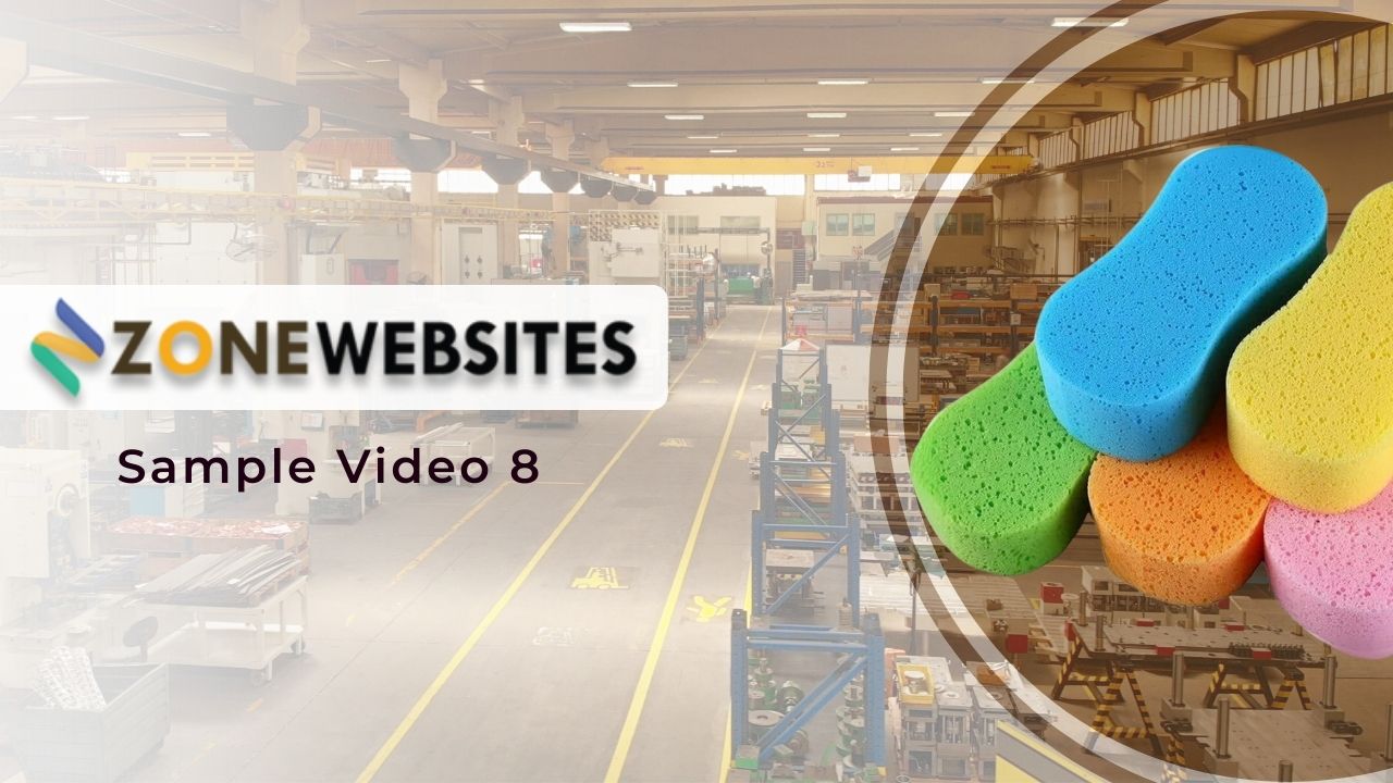 Promo Video for Multipurpose Sponge Manufacturers and Businesses