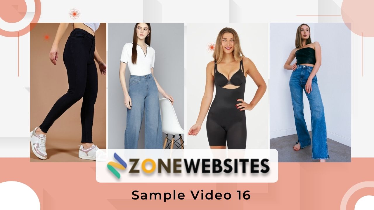 Promo Video for Stylish Jeans and Shapewear Products - Embrace Your Body