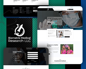 Biometrix - Medical Treatment & Care Website Design