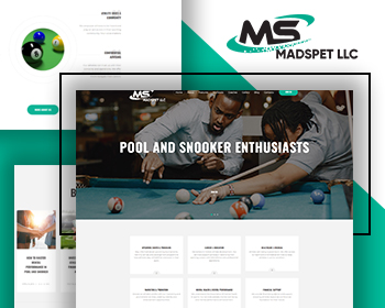 Madpet - Athletes Management Website Template