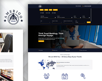 Amerigo Voyage | User-Friendly Travel Website Template