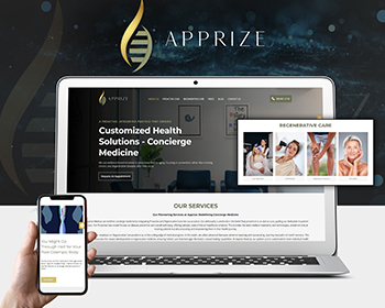 Apprizemed - Health and Medical Treatments Website Layout