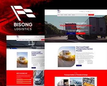 Bisong Logistics - Transportation Services Website Theme