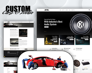 Car Products and Car Repair Website Theme