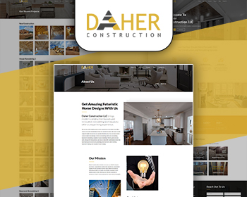 Construction & Remodeling Services Website Design