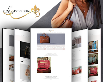 Lepetite Belle | Attractive E-commerce Website Layout