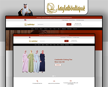 Layla Boutique | Elegant Ecommerce Website Theme