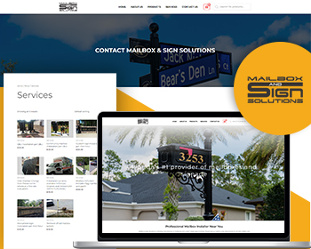 Mailbox Solutions - Mailbox and Sign Website Theme