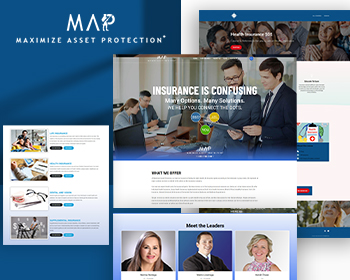 MAP - Highly Customizable Insurance Website Template