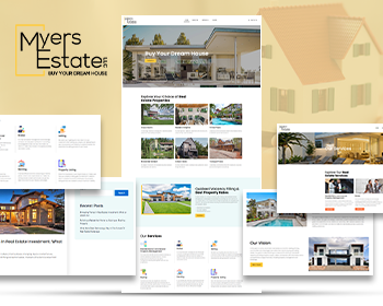 Myers Estate LLC | Top-Notch Real Estate Services Website Layout