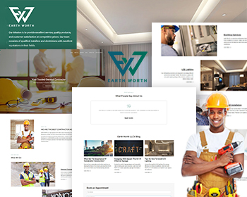Facility Maintenance & Electrical Services Website Layout