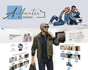 Authentic | Innovative Multipurpose Clothing Website Design