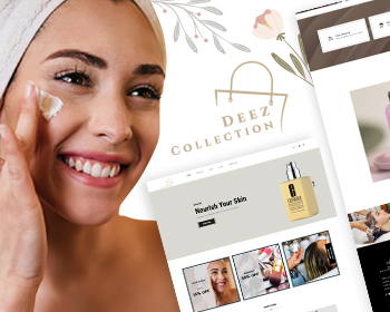 Premium Website Theme for Beauty Products Business