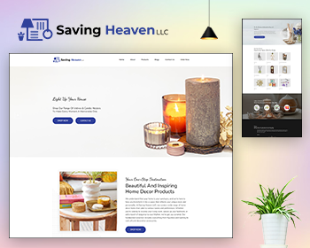 Home Decor Products Website Template