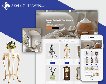 Elegant Home Decor Store Website Theme
