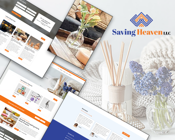 Modern Home Decoration Shop Website Design