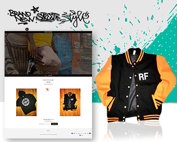 Modern and Creative Clothing Store Website Template