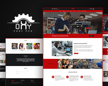 Mechanical Engineering Education & Services Website Theme
