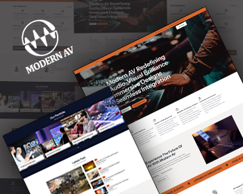 Grow Your Business With Multimedia Services Website Theme