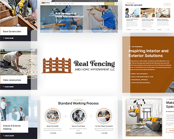 Home Improvement Solutions and Services Website Theme