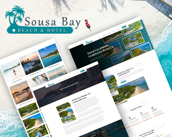 Beach Hotels, Luxury Spaces, & Vacation Spots Website Design