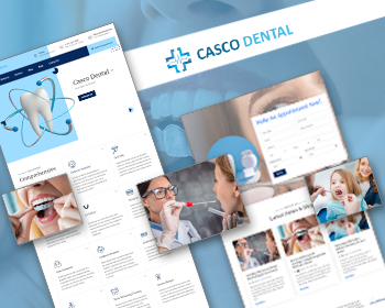 Dentist Medical and Healthcare Website Template