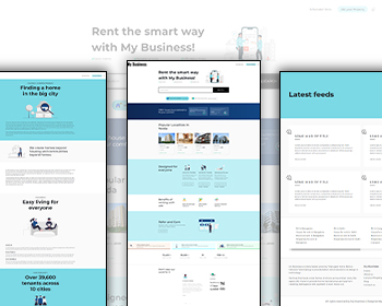 Fully Responsive Property & House Rental Website Layout