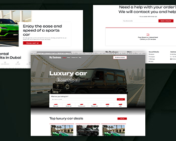 Premium Website Theme for Luxury Car Rental