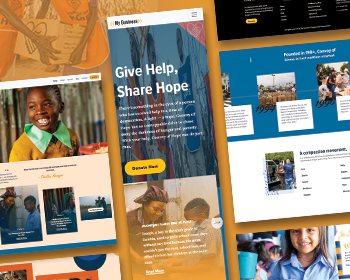 Nonprofit Humanitarian Organization Website Design