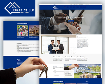 Real Estate and Property Management Website Layout