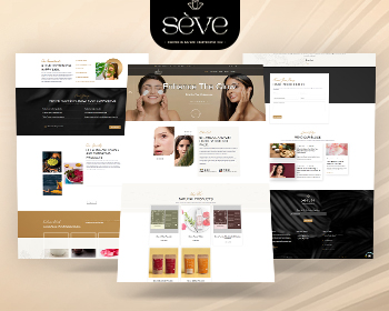 Health and Beauty E-commerce Website Template