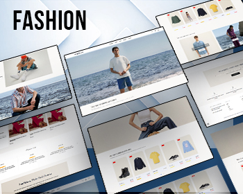 Creative Website Layout for Textile & Garment Industry