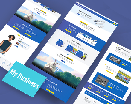 Transportation and Logistic Services Website Template