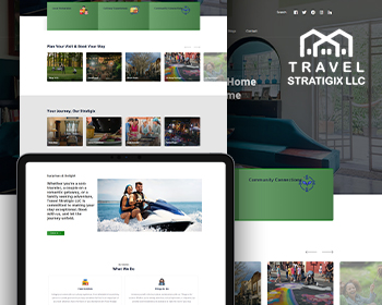 Minimalist Tour and Travel Booking Website Template