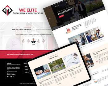 Website Design for Real Estate Property Management Company