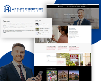 Modern Website Theme for Real Estate Property Agents