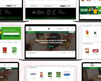 Attractive Organic Food and Grocery Shop Website Template