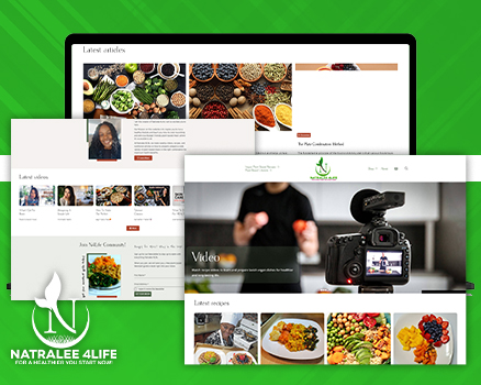 Multipurpose Nutrition & Wellness Website Design