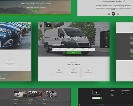 Fully Responsive Car Rental Services Website Design