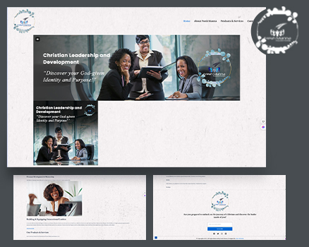 Fully Functional Website Template for Leadership Training